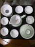 唯古潮汕功夫茶具套装家用小套青瓷茶盘茶壶盖碗茶杯陶瓷茶船办公茶海 盖碗茶壶12件套（普通包装） 实拍图