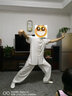 李宁（LI-NING）太极服高弹牛奶丝太极拳八段锦全套太极练功服装中国风武术表演服 李宁-长袖白色（乳白） XL身高175-180cm体重160-180斤 实拍图