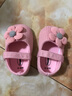 小猪球球 婴儿秋冬步前鞋女童鞋软底防滑女公主布鞋宝宝学步鞋3-6-12个月 粉红色 13 (适合12-18个月） 实拍图