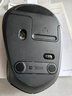 罗技（Logitech）M330/B330 商用级无线轻音鼠标 办公鼠标 人体工学右手鼠标 笔记本台式电脑鼠标带无线微型接收器 M330【黑色】（现在新版没灯） 实拍图