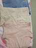 莫代尔女士内裤女高腰透气柔棉石墨烯抗菌裆女士内裤大码收腹提臀短裤女 (灰紫+桃红+肤色+米红) 4条 XL (建议110-135斤) 实拍图