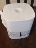 TAIDAMI 日本进口卷纸收纳盒卷纸纸巾卫生间客厅厨房桌面滚筒纸巾收纳盒 白色（一个装） 实拍图