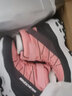 Skechers斯凯奇儿童绒绒靴雪地靴保暖男童棉鞋防寒加绒高帮女童靴660092L 女童/粉红色/灰色/PKGY 36 实拍图