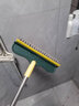 铭盼地刷地板刷卫生间刷地刷子厕所清洁地缝隙长柄硬毛刷浴室地面地砖 升级地缝隙刷【刮刷一体蓝黄色 实拍图