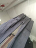 贵迎男士户外宽松休闲工装裤纯棉加肥加大码运动长裤松紧腰直筒肥佬裤 深灰色 XL(2尺5-2尺6) 实拍图