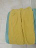 ZGHG棉麻九分裤女夏薄款新款韩版宽松显瘦高腰直筒裤女士纯棉裤子 黄色有口袋 L 【建议100-115斤】 实拍图