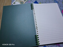 舒星 B5活页笔记本本子60张高颜值可拆卸的高中生专用日记本初中生记事本线圈错题本活页夹学生 复古绿 实拍图
