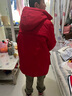 雪中飞（SNOWFLYING）雪中飞儿童羽绒服洋气男童中大童工装女童中长款保暖羽绒服 红色 170 实拍图