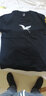简拓 2022夏季新品薄款中国风刺绣仙鹤纯棉短袖T恤 学生情侣装体恤男大码半袖衫 2011黑色 XL码(140-160斤) 实拍图