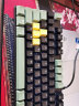 森松尼（sunsonny） 机械键盘鼠标套装 自定义有线键盘 游戏电竞键盘 笔记本电脑键盘 热拨插轴 白深蓝红三拼色蓝光（青轴）+8509三代白色 单光 实拍图