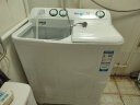 海尔（Haier）洗衣机半自动家用强力去污双净力飓风水双缸双桶洗脱分离9/10/12公斤大容量以旧换新 9kg强力去污+飓风水流+喷淋漂洗 实拍图