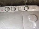小鸭 洗+脱15公斤大容量半自动洗衣机小型家用 双桶双缸波轮洗衣机洗脱两用带甩干 臭氧款(洗涤9公斤+脱水6公斤) 实拍图