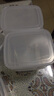 家の物语（KATEI STORY）日本进口冰箱保鲜盒塑料密封盒食品级冷冻饺子盒微波炉加热饭盒 1.6L 三个装 实拍图