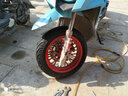 玛吉斯摩托车半热熔轮胎CS-W1鲨鱼王防滑胎巧格福喜佳御裂行N1电动外胎 110-70-12（单只） 实拍图