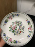 AYNSLEY英国安斯丽色釉雀鸟系列餐盘下午茶甜品盘复古高颜值瓷器家用平盘 鹅黄色 20cm 雀鸟系列 实拍图