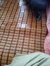 正帆夏季沙发凉席垫套麻将凉席垫防滑飘窗垫竹席夏天麻将席坐垫沙发罩 碳化窄边款【双牛筋+防滑底】 70*200cm沙发垫 实拍图