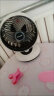 宝尔玛空气循环扇便携轻音电风扇涡轮扇台式学生宿舍桌面电扇摇头台扇 机械旋钮款 实拍图