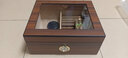 茄龙（CIGARLOONG） 雪松木雪茄盒古巴雪茄保湿烟盒便捷式雪茄保湿盒CL-1001 浅木纹大款 实拍图