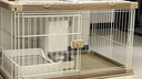 爱丽思（IRIS）狗围栏宠物笼子狗狗木质狗栅栏猫咪护栏大型犬泰迪用品 S、M号通用笼顶 笼顶需加拍 实拍图