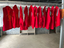 易美购志愿者马甲定制印logo义工服党员马夹红色背心工作服定做广告服装 双层网面款-红色 XL 实拍图