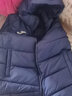 JOMA荷马运动棉服男马甲冬季保暖新款运动棉衣男休闲时尚经典百搭连帽 深蓝 L 实拍图