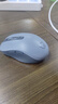 联想（Lenovo） 小新新动 轻音无线蓝牙鼠标 便携办公鼠标苹果笔记本台式游戏人体工学办公可调节DPI商务办公 M1【蓝牙+无线】电池款 灰色 实拍图