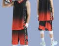 HKBQ篮球服套装男定制球服球衣青少年篮球班赛队服夏季运动训练衣服 215灰粉色 3XL(175-180cm) 实拍图