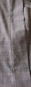 威可多（VICUTU）男士单西裤羊毛西服裤VRS88122006 灰色格纹 175/87A  晒单实拍图