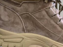 骆驼（CAMEL）秋季高帮男女同款潮流皮靴户外登山运动靴 GE12235362 深沙 39 实拍图