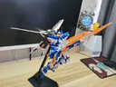 万代（BANDAI） MG 高达1 拼装模型玩具 18cm MG 蓝异端D型 实拍图