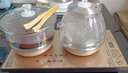 开品 底部全自动上水电热水壶 桶装水净水器茶具 办公家用玻璃烧水壶电茶炉 多尺寸嵌入式茶具套装茶台 1L 金色尺寸20X37CM烧水-消毒 桶水款 实拍图