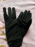 迪卡侬（DECATHLON）手套秋男女跑步健身骑行加绒保暖运动全指五指RUNC 黑色 XL 实拍图