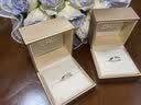 CRD克徕帝【现货闪发】铂金钻石对戒结婚求婚订婚男女同款钻戒 PT950铂金 男戒 约1分 Q00716-2 实拍图