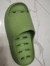 merdor卫生间拖鞋男夏季浴室家用洗澡防滑漏水速干情侣凉拖鞋女室内厚底 绿色(加厚鞋底) 37-38 适合36-38 实拍图