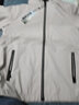 JEEP SPIRIT吉普夹克男秋冬季男士休闲可脱连帽外套中青年男装上衣修身茄克衫 灰色薄款2186 2XL (140-155斤) 实拍图
