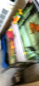 闽江（minjiang）鱼缸水族箱家用屏风生态造景中大型金龙鱼缸懒人客厅免换水鱼缸 纯洁白色（养鱼礼包） 长80.6*宽31.2*高55（单缸体不含柜） 实拍图