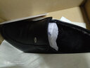 波图蕾斯加绒保暖皮鞋男士套脚商务休闲鞋正装棉鞋男 9516 黑色(加绒) 40 实拍图