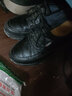 布瑞京男鞋冬季老北京布棉鞋加绒保暖防滑软底中老年爸爸鞋防水雪地鞋子 黑色（系带）-22313 46 实拍图