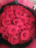 一花一恋鲜花同城配送红玫瑰花束礼盒送女友老婆生日礼物全国花店 鲜花·33朵红玫瑰花束 实拍图