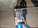 山泽 六类网线水晶头 6类千兆屏蔽网络接头 CAT6类RJ45网络连接器 工程15U镀金水晶头 10个 SJ-P6010 实拍图
