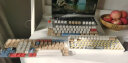 黑吉蛇DK84套件机械键盘RGB光无线2.4G有线蓝牙三模热插拔轴游戏电竞家用办公商务便携外设LOL 白色（RGB）套件+G黄PRO 晒单实拍图