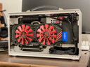超频3（PCCOOLER）蜂鸟1 I100 迷你mini电脑机箱（ITX手提/便携式小钢炮/支持SFX电源/支持30系列显卡/17*17CM主板） 蜂鸟1 I100W Pro 白色 实拍图