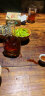 建盏功夫茶具套装家用窑变天目釉茶杯茶壶茶盘陶瓷钧窑沙金泡茶器 5头（兔豪蓝/方圆壶）+小四方（条纹）密胺/黑 实拍图
