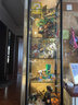 筱典 手办柜玻璃展示柜玩具模型高达展柜陈列柜精品透明展架带锁 50*50*160钢化玻璃（整装发货） 实拍图