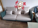 兰秀名匠法式轻奢科技布沙发组合北欧直排小户型整装免洗乳胶实木布艺沙发 双扶手大双人位1.8M 实木框架乳胶座包 实拍图