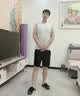 必行（bisual）男士纯棉短袖t恤运动打底衫男无痕内衣V领紧身背心透气吸汗衫男 背心（银灰+白色） XL (175) 适合（120-140斤） 实拍图