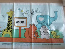 MDB 婴儿一次性餐垫宝宝吃饭便携桌垫儿童防水桌布免洗 30个/盒 实拍图