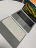 鹿为 妙控键盘   护腕垫底座硅胶手托垫创意Magic无线二代蓝牙键盘托 苹果无线键盘托-灰色-78键 实拍图