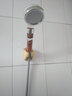 名荣 负离子淋浴花洒喷头套装增压手持洗澡搓澡淋雨莲蓬头洗澡喷头 喷头MR-102+1.5米淋浴管 实拍图