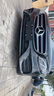24奔驰E300L立标前杠饰条E级E200L/E320L保险杠防撞装饰亮条改装 【16-20款E级-立标车】塑料银款 实拍图